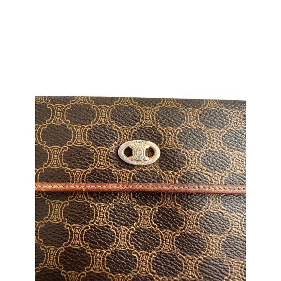 Vintage Celine Dark Browns Wallet - Picture 2 of 9